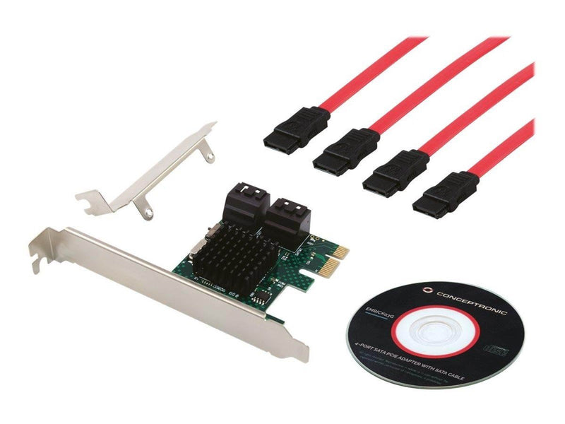 Conceptronics CONCEPTRONIC PCI Express Card 4 Port SATA III PCIe