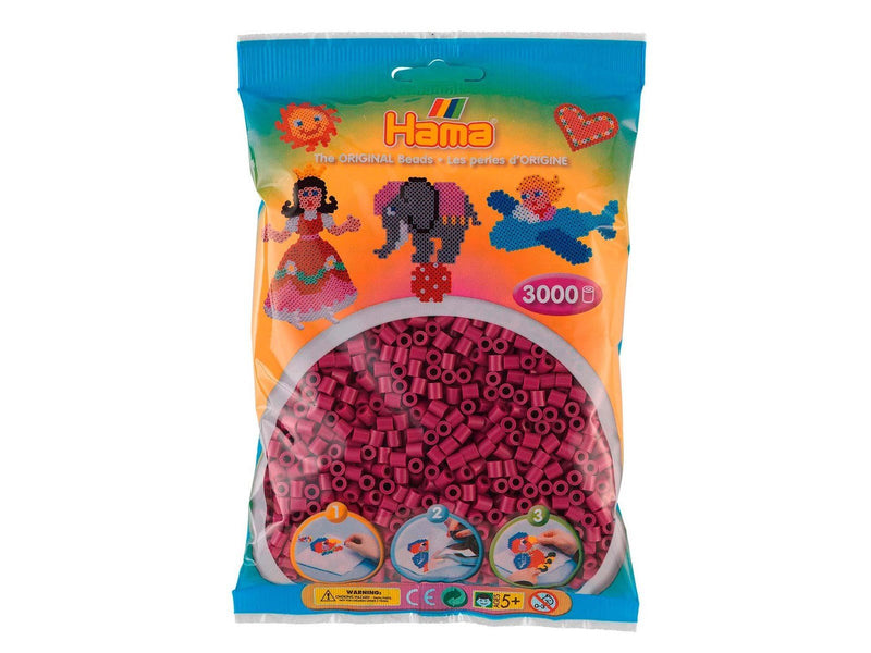 Hama Ironing Beads - Plum 3000 pcs