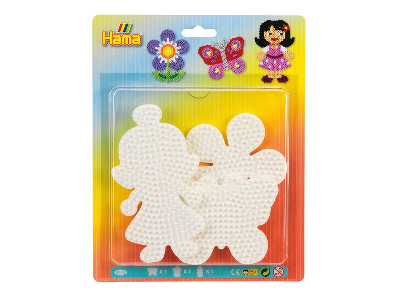 Hama Ironing Beads Pegboards - Butterfly Flower Girl