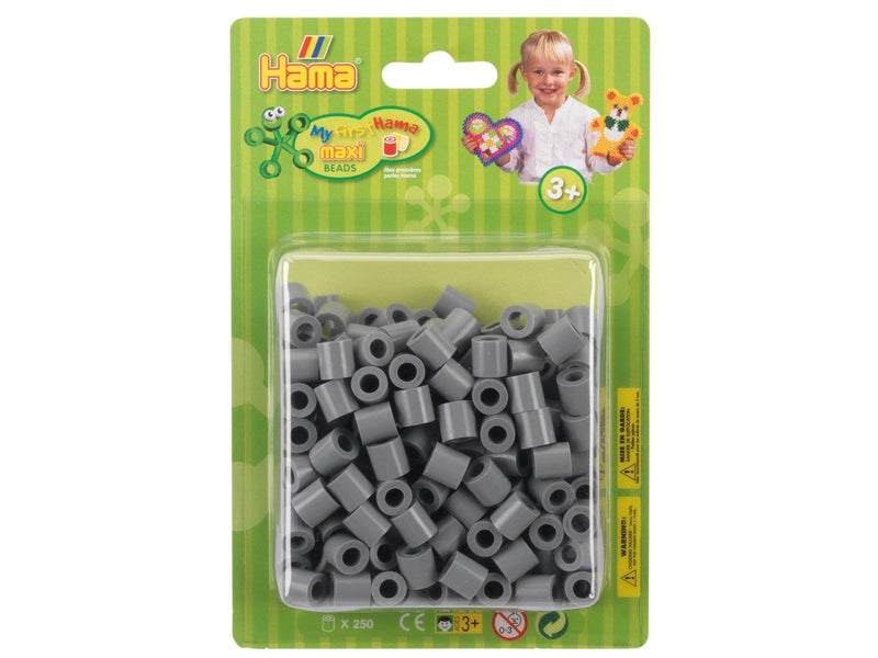 Hama Ironing Beads Maxi - Gray 250 pcs