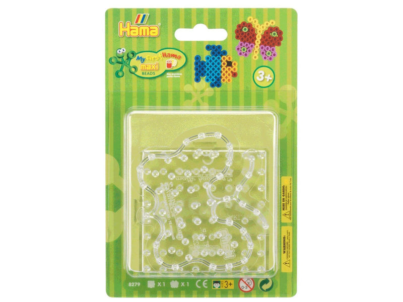 Hama Ironing Plates Maxi - Square & Butterfly