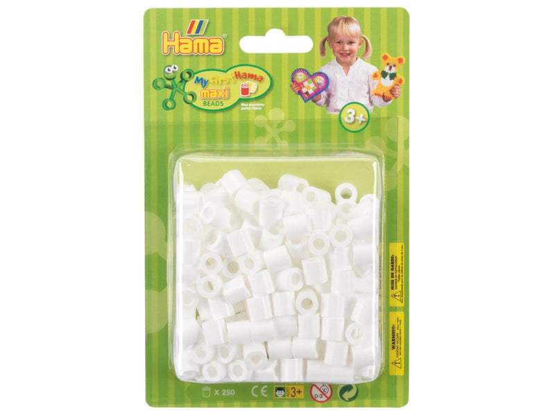 Hama Ironing beads Maxi-white record 250pcs.