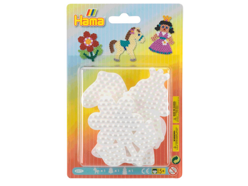 Hama Iron-on Plates - Pony Flower Princess