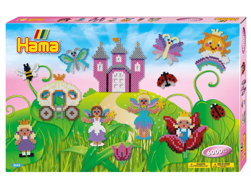 Hama Iron-on Bead Set - Fairies 6000 pcs