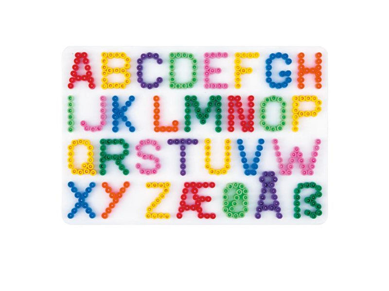 Hama Ironing Beads Pegboard Letters