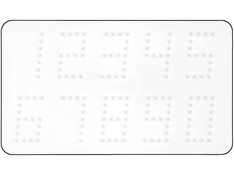 Hama Ironing Beads Plate-Numbers