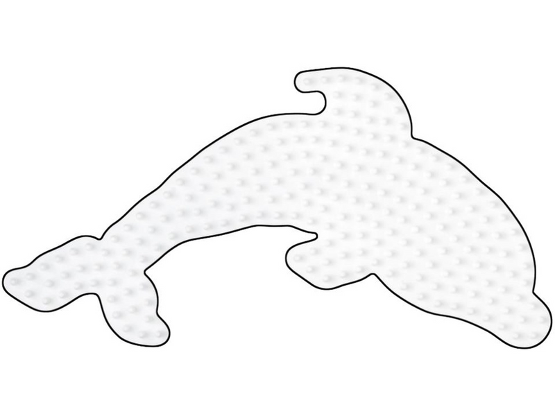 Hama Ironing Beads Plate-Dolphin