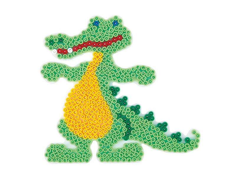 Hama Ironing Beads Pegboard-Crocodile