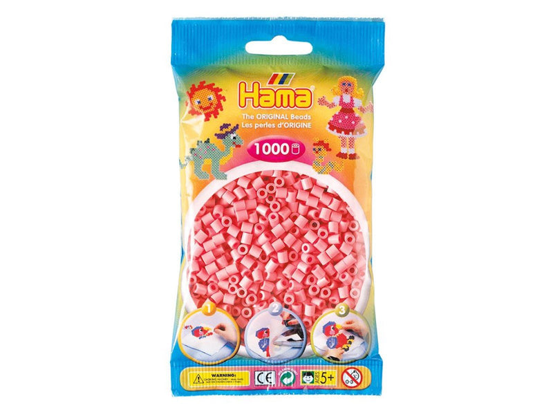 Hama Ironing beads-pink (06) 1000pcs.