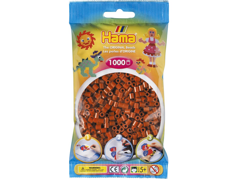 Hama Ironing beads-Brown 1000 pcs