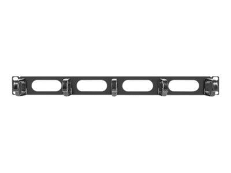 Lanberg AK-1205-B - cable organizer - 1U - 19"
