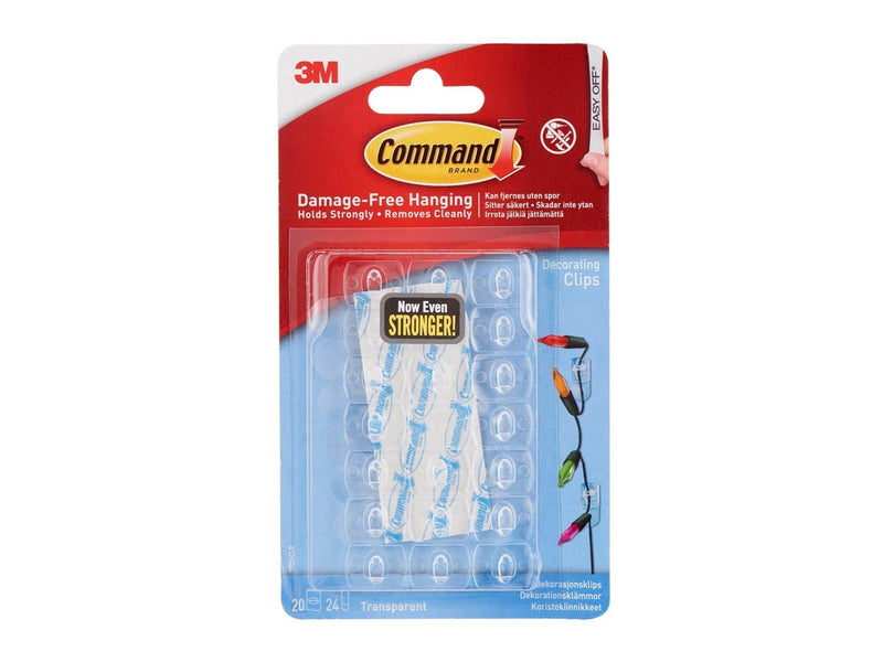 3M Decorating Clips 20 Pack