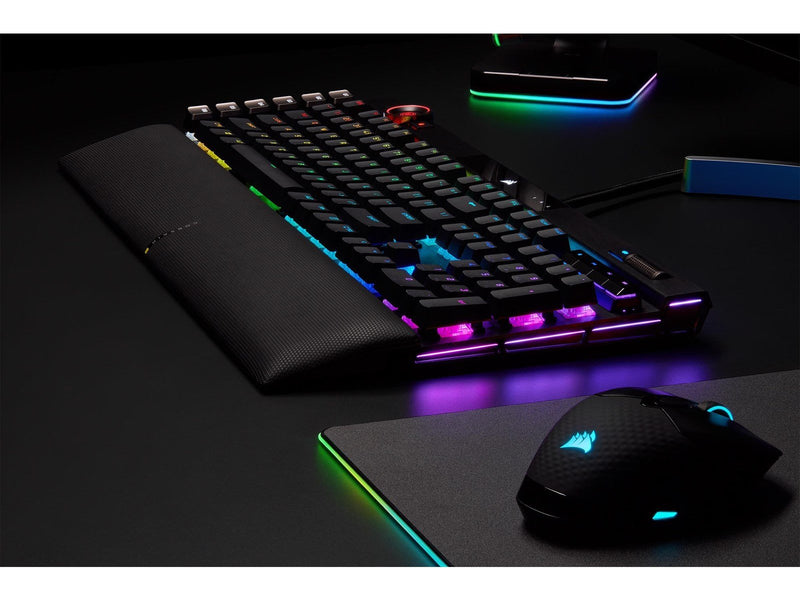 Corsair K100 RGB - OPX - Gaming Tastaturen - Englisch - US - Schwarz