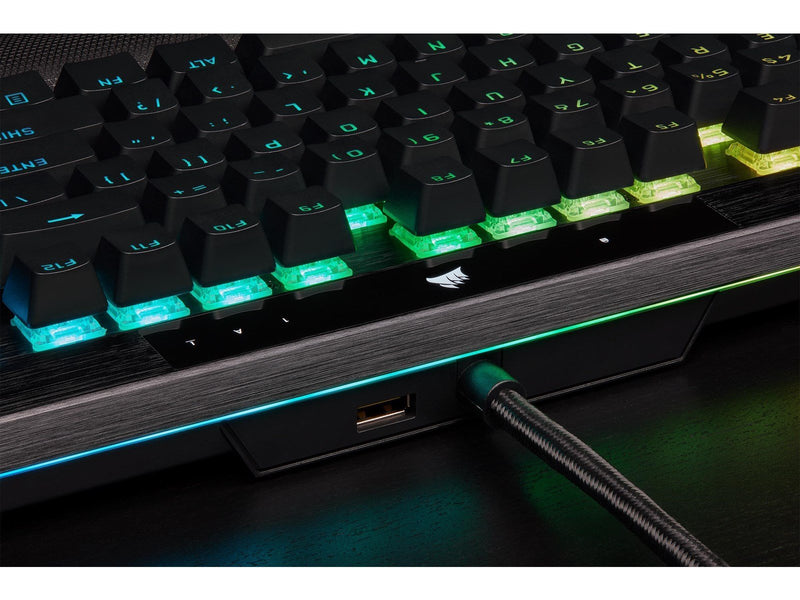 Corsair K100 RGB - OPX - Gaming Tastaturen - Englisch - US - Schwarz