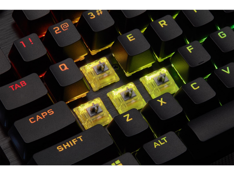 Corsair K100 RGB - OPX - Gaming Tastaturen - Englisch - US - Schwarz