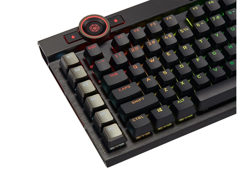 Corsair K100 RGB - OPX - Gaming Tastaturen - Deutsch - Schwarz