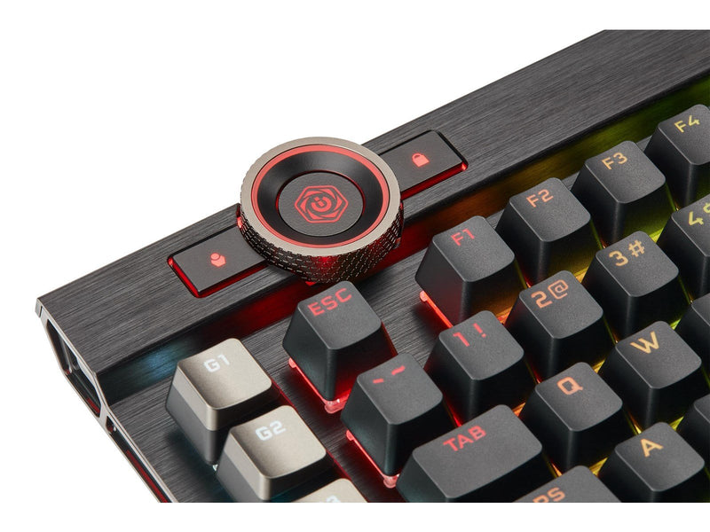 Corsair K100 RGB - OPX - Gaming Tastaturen - Deutsch - Schwarz