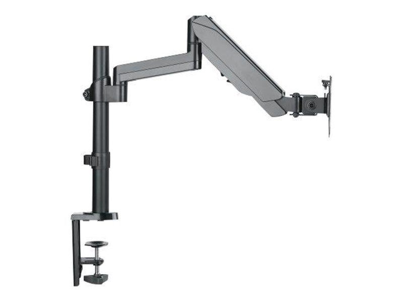 IC INTRACOM Manhattan Monitor Desk Mount (clamp & grommet) 1 screen 3 pivots (full motion) 10-32" Vesa 75x75 to 100x100mm Gas Sp