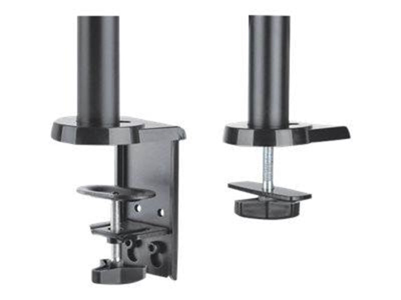 IC INTRACOM Manhattan Monitor Desk Mount (clamp & grommet) 1 screen 3 pivots (full motion) 10-32" Vesa 75x75 to 100x100mm Gas Sp