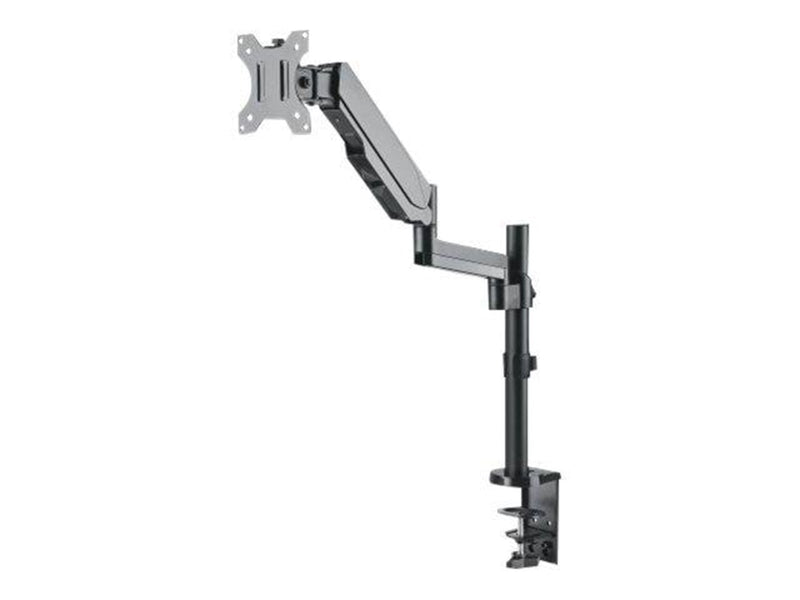 IC INTRACOM Manhattan Monitor Desk Mount (clamp & grommet) 1 screen 3 pivots (full motion) 10-32" Vesa 75x75 to 100x100mm Gas Sp
