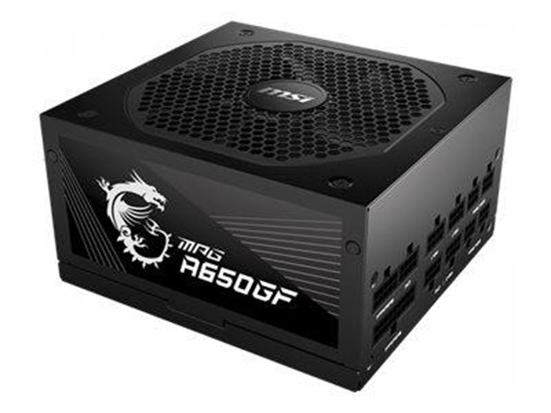 MSI MPG A650GF Netzteile - 650 Watt - 140 mm - ATX - 80 Plus Gold zertifiziert
