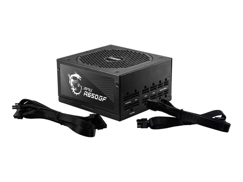 MSI MPG A650GF Netzteile - 650 Watt - 140 mm - ATX - 80 Plus Gold zertifiziert