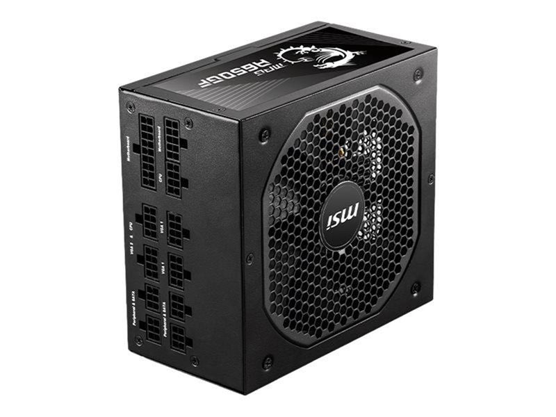 MSI MPG A650GF Netzteile - 650 Watt - 140 mm - ATX - 80 Plus Gold zertifiziert