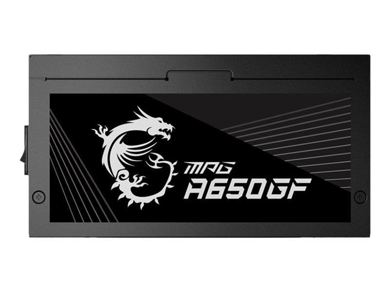 MSI MPG A650GF Netzteile - 650 Watt - 140 mm - ATX - 80 Plus Gold zertifiziert