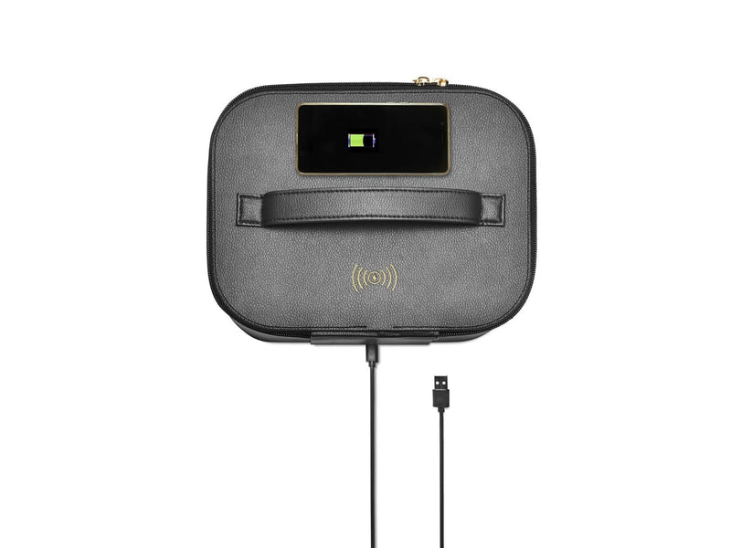 Gillian Jones UV sterilizing box with wireless cellphone charger