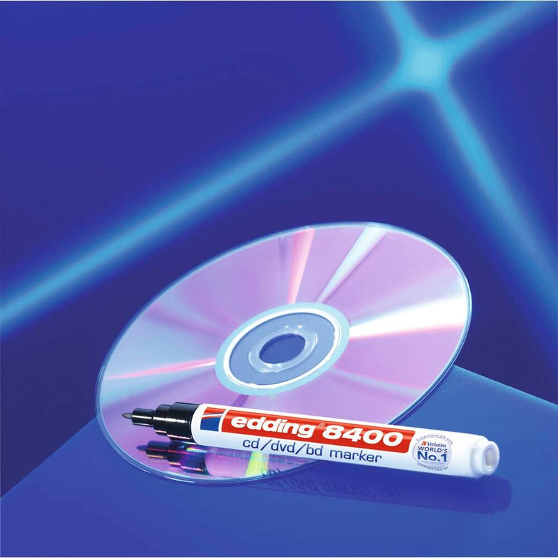 edding 8400 CD-Marker farbsortiert 0,5 - 1,0 mm - 4 Stück