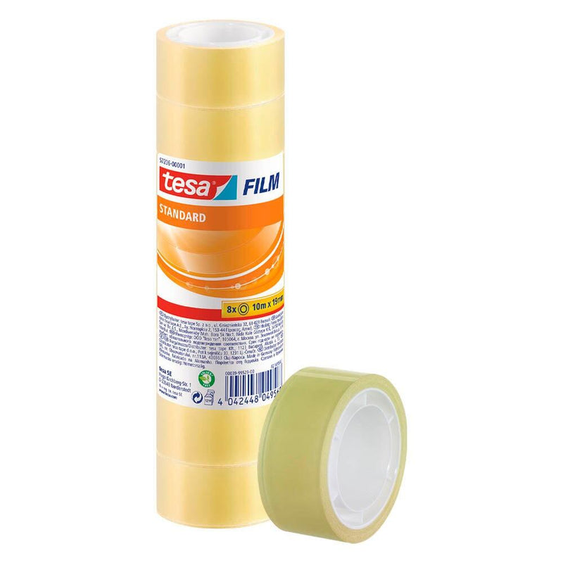 tesa STANDARD Klebefilm 19 mm x 10 m transparent