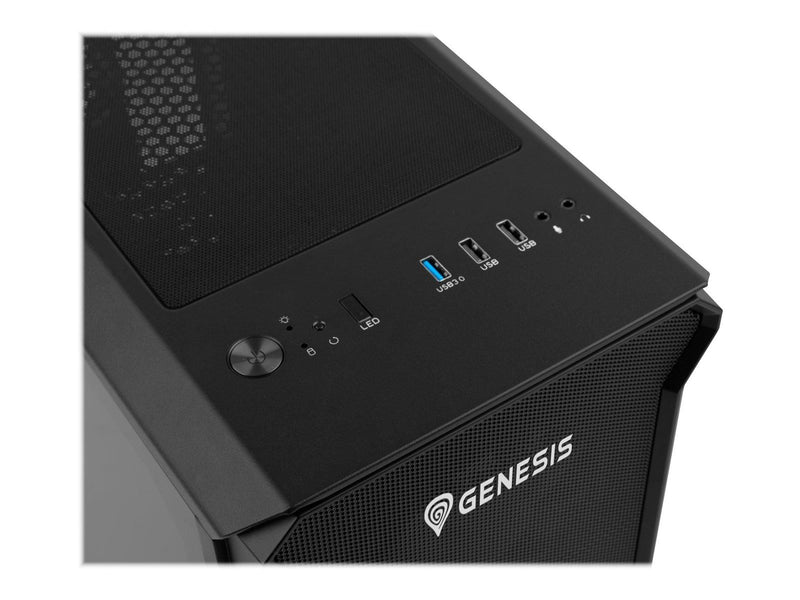 Genesis Irid 503 aRGB - Gehäuse - Tower - Schwarz