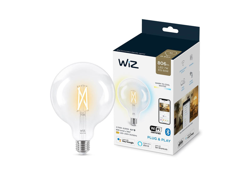WiZ Filament globe G125 E27 clear