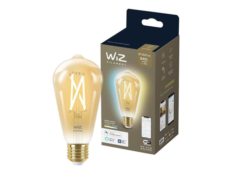 WiZ Filament Edison ST64 E27 amber