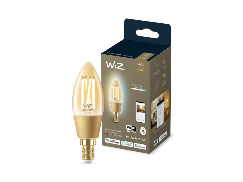 WiZ Filament candle E14 amber
