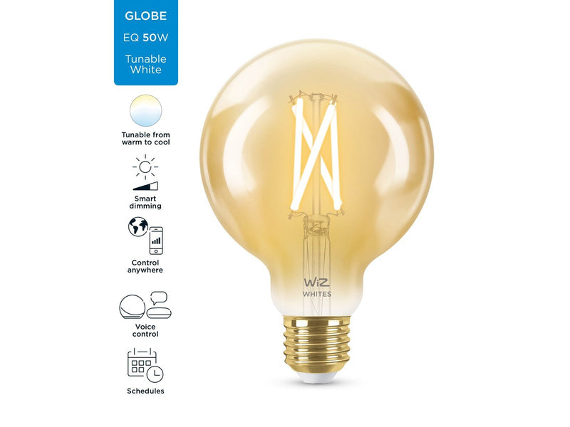 WiZ Filament globe G95 E27 amber