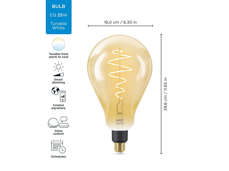 WiZ Filament PS160 E27 amber