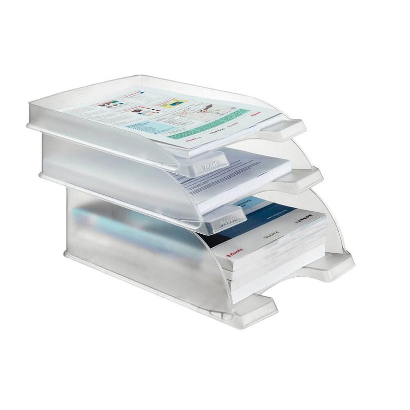 LEITZ DIN A4 Briefablage Plus - frost
