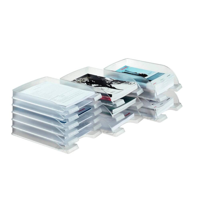 LEITZ DIN A4 Briefablage Plus - frost