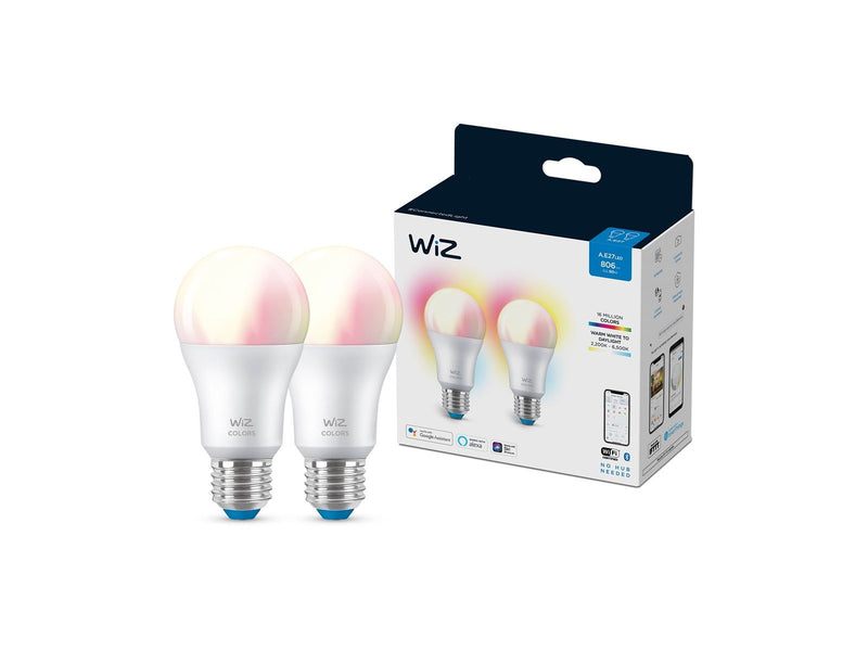 WiZ Standard E27 bulb 2-pack