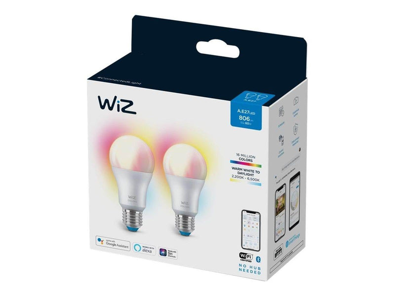 WiZ Standard E27 bulb 2-pack