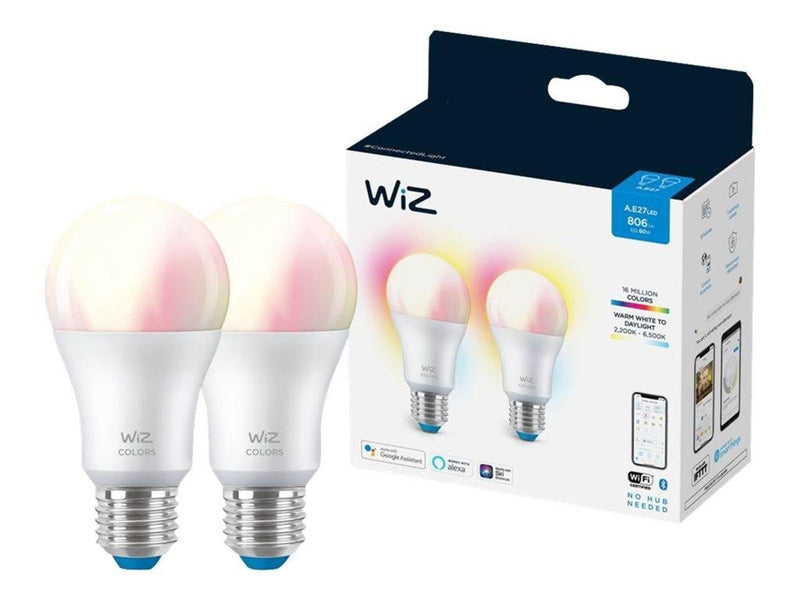 WiZ Standard E27 bulb 2-pack