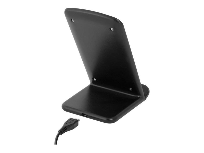 Deltaco Wireless charging stand 10 Watt 1.2 A black