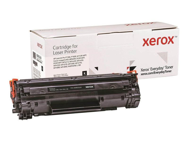 Xerox 006R03630 / Alternative to HP 78A / CE278A Canon CRG-126 / Canon CRG-128 Black Toner - Tonerpatrone Schwarz