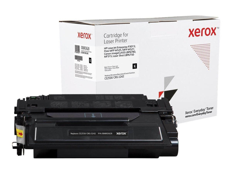 Xerox 006R03628 / Alternative to HP 55X / CE255X Canon CRG-324 II Black Toner - High Yield - Tonerpatrone Schwarz
