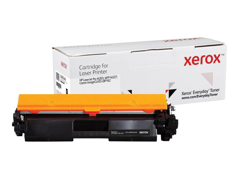 Xerox 006R03640 / Alternativ to HP 30A / CF230A and Canon CRG-051 / 2168C002 Black Toner - Tonerpatrone Schwarz