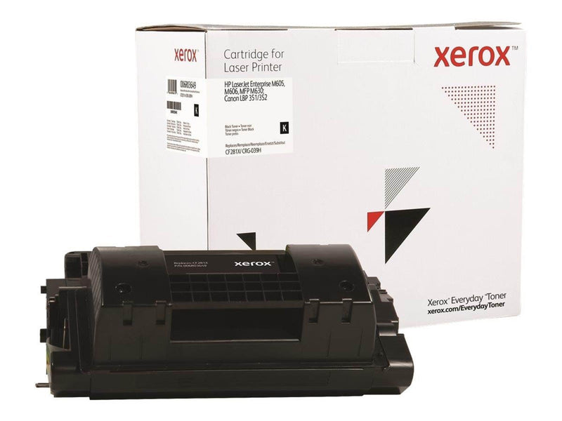 Xerox 006R03649 / Alternative to HP 81X / CF281X / Canon CRG-039H Black Toner - High Yield - Tonerpatrone Schwarz