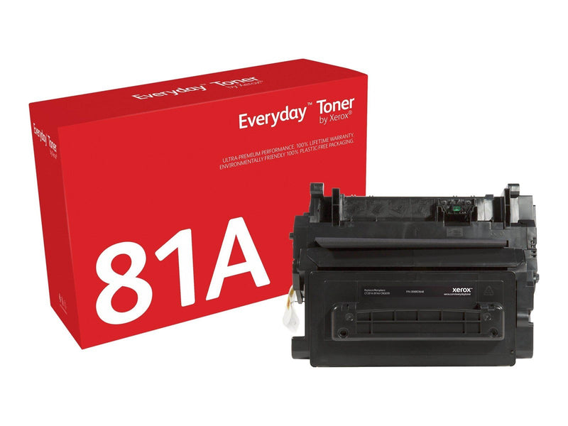 Xerox 006R03648 / Alternative to HP 81A / CF281A / Canon CRG-039 Black Toner - Tonerpatrone Schwarz