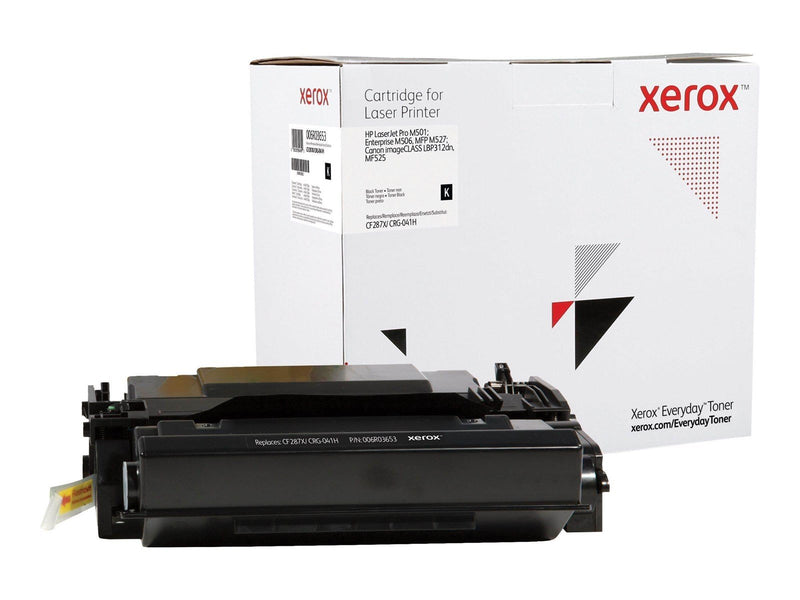 Xerox 006R03653 / Alternativ to HP 2877454 / CF287X and Canon CRG-041 / 0543C002 Black Toner - Tonerpatrone Schwarz