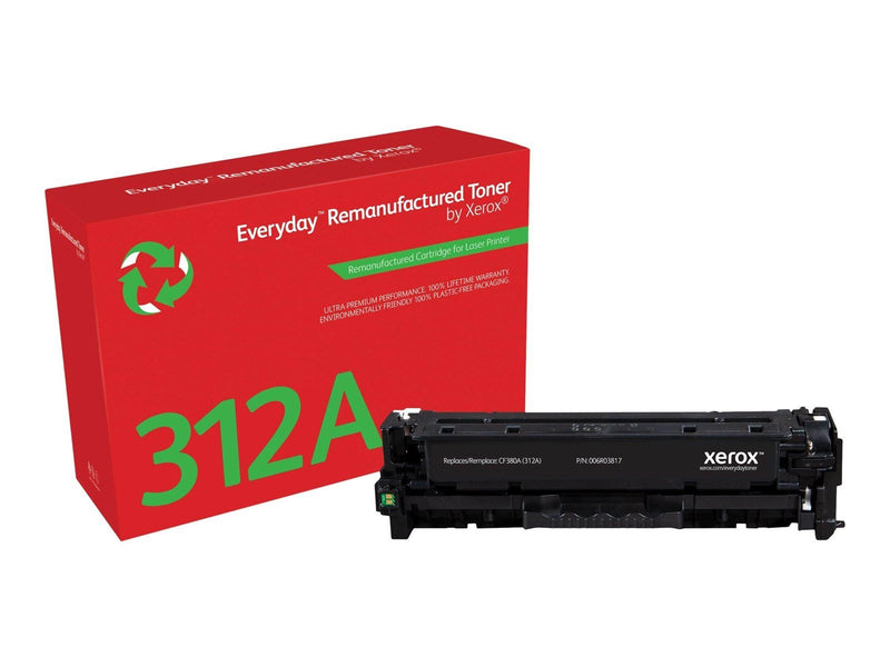 Xerox 006R03817 / Alternative to HP 312A / CF380A Black Toner - Tonerpatrone Schwarz